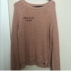 OBEY “what we do is secret” SWEATER